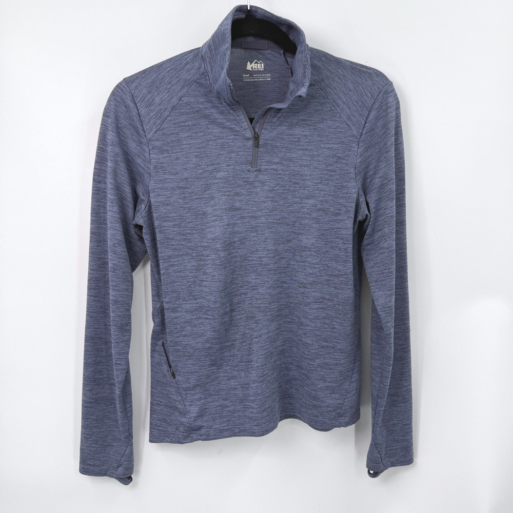 REI Co op Quarter Zip Pullover Womens S Stretch Active Trail Minimalist Gorpcore